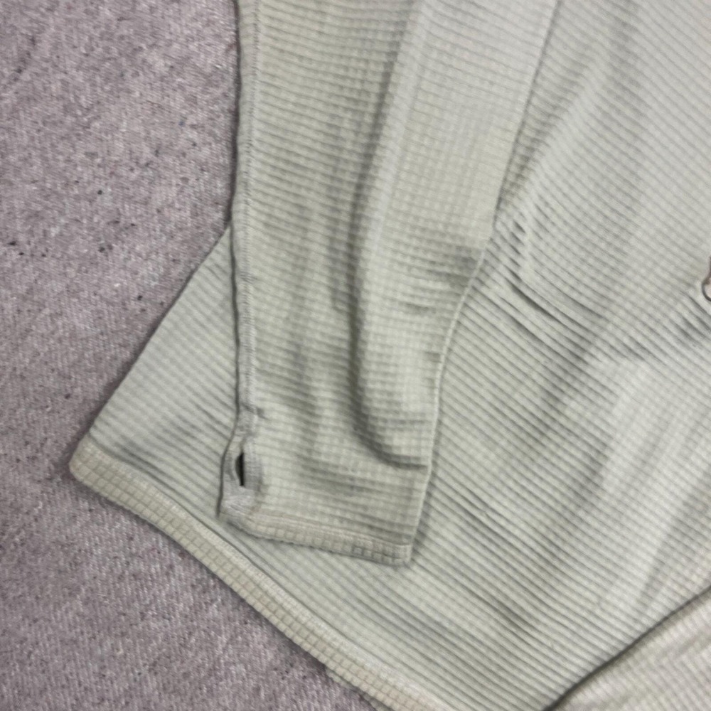 US Army Under Shirt Mens Medium Beige Gen III Cold Weather Waffle Mid Weight - Picture 3 of 9